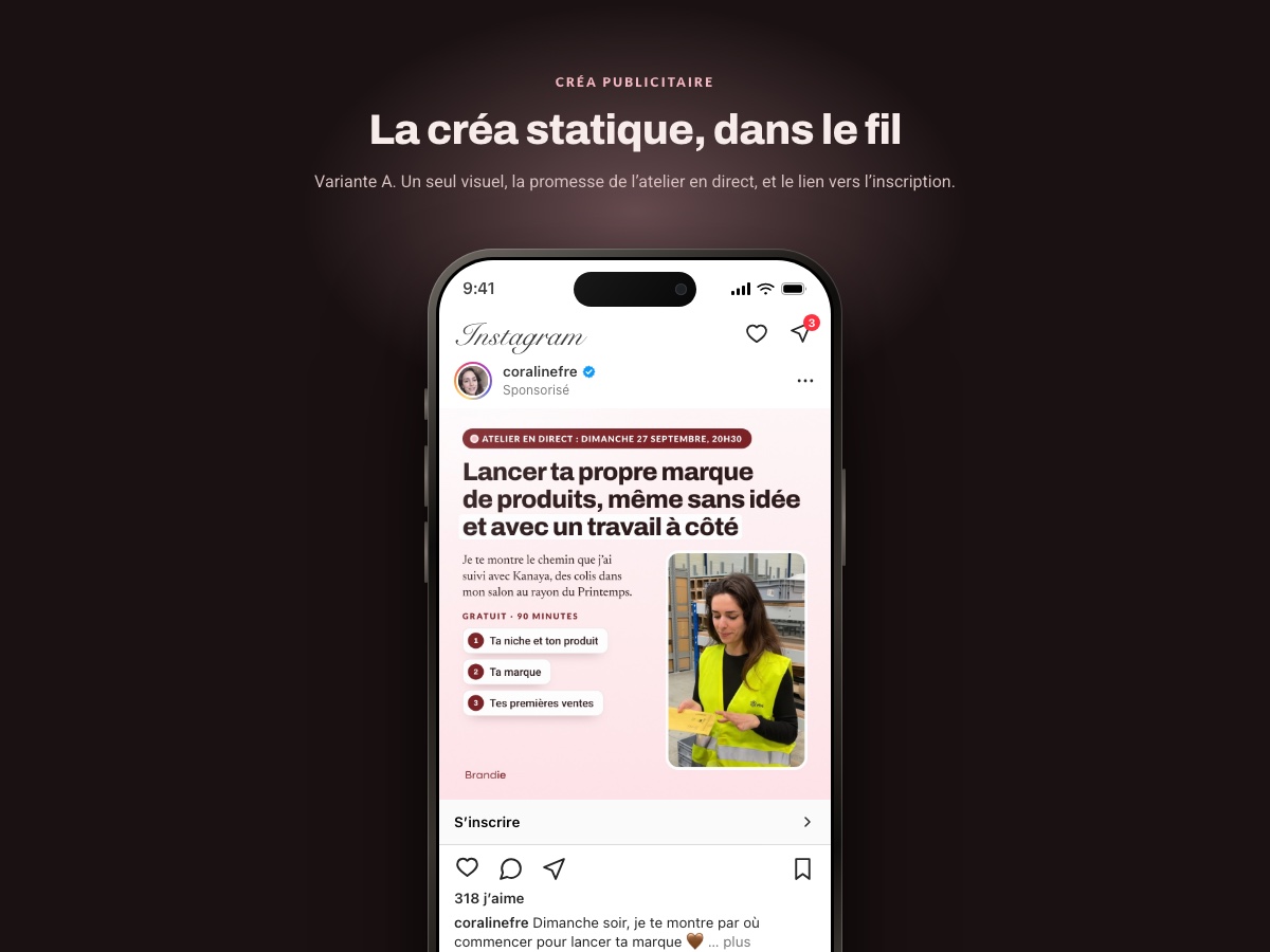 Aperçu de la créa statique